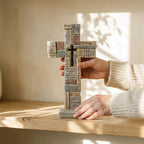 Words of Faith Cross Statue (12 in), photo 5